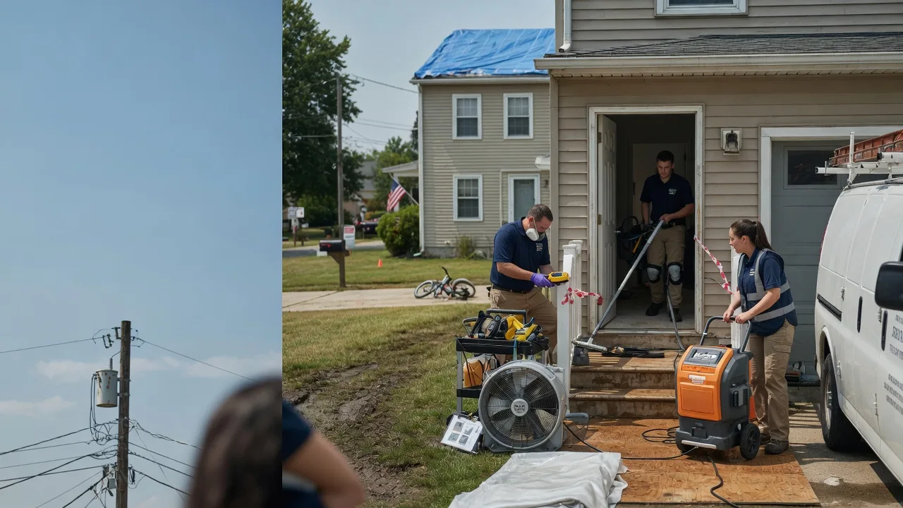 Water Damage Repair in Edgerton, OH near me